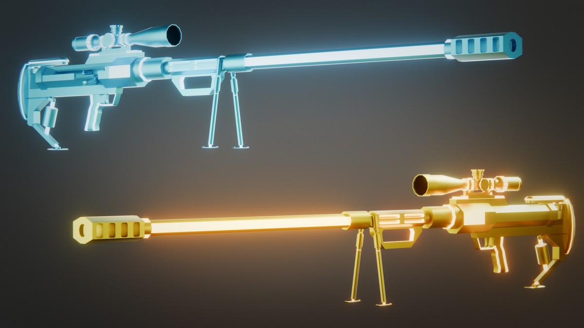 Ultimate Weapon Pack — 23 Guns + 943 Skins (Low Poly, Stylized, FPS/TPS Ready)