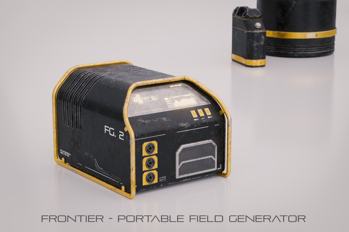 Frontier - Sci-Fi Power Generation, Fuel & Supply Bundle