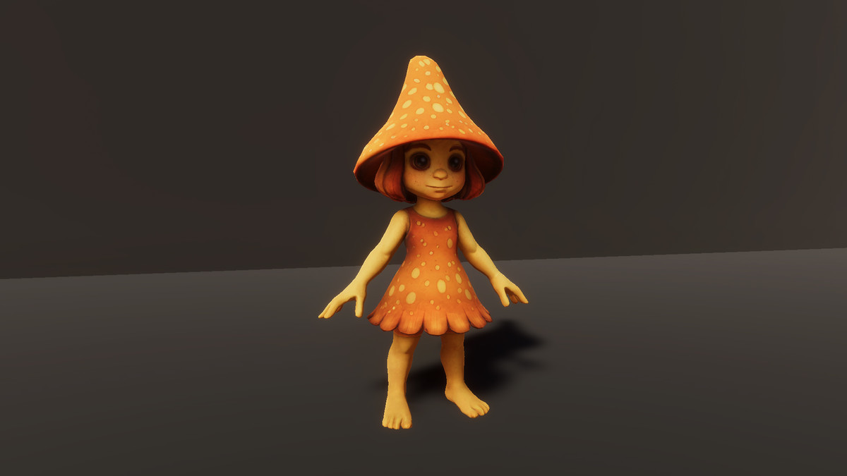 Mushrooms Pack - Game ready characters