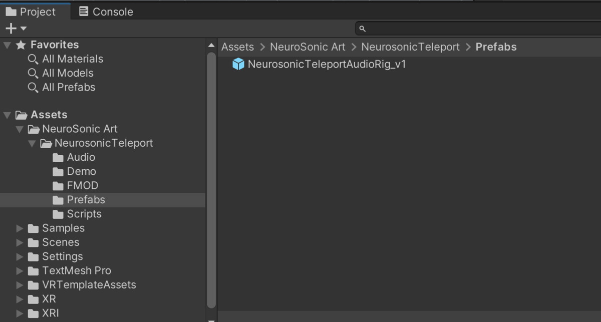 NeuroSonic Teleport Audio Engine
