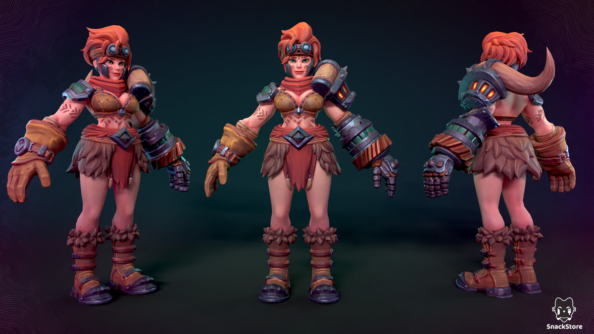 Stylized Character (Tirsa Emberforge)