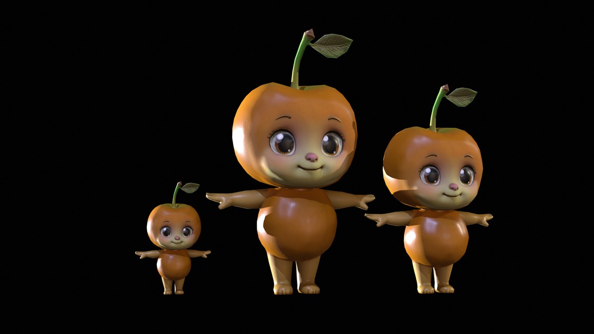 Chibi Fruit Cherry