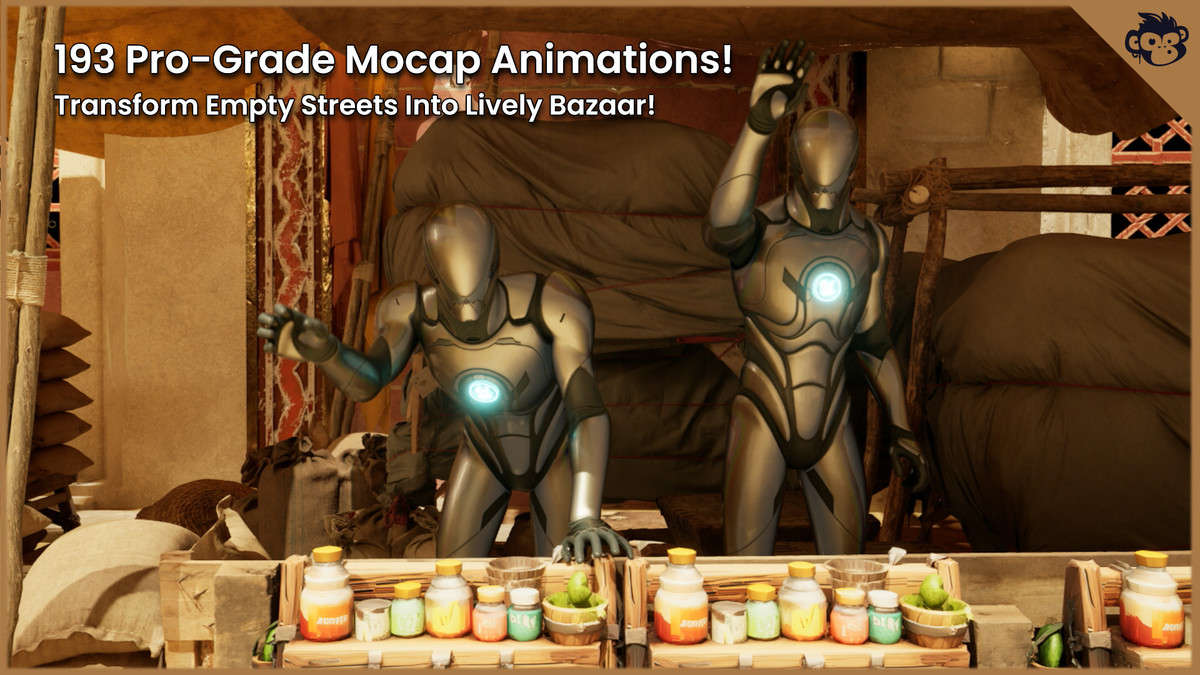 Street Bazaar Animation Pack