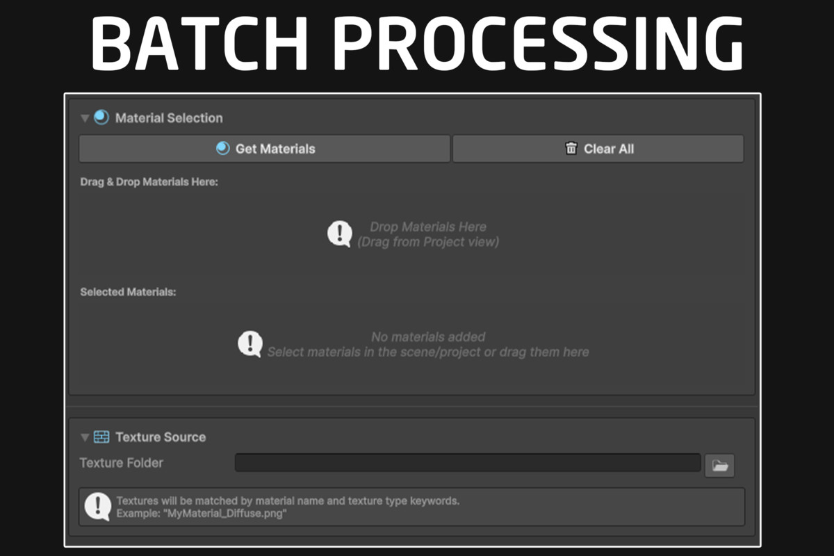 Advanced Texture Assign Tool