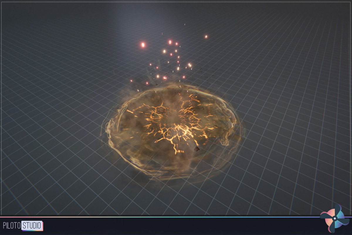 Realistic ARPG Ground Slams VFX