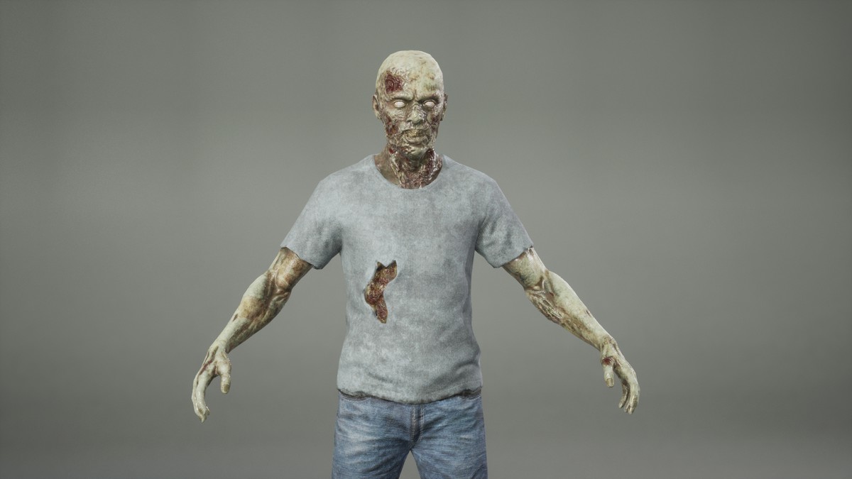 Zombie man