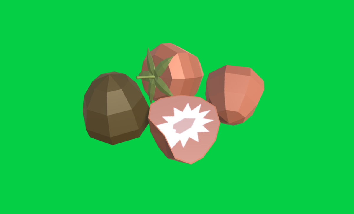 Low Poly Fruits | Model Pack