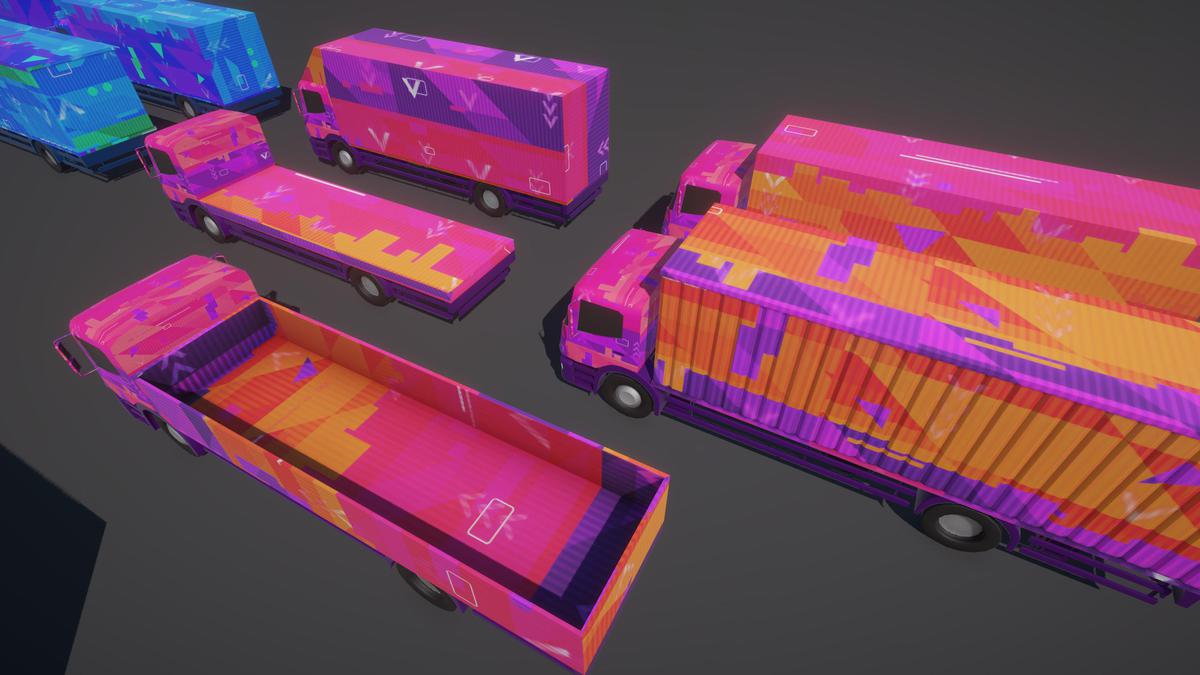 Modern Truck (Lowpoly)