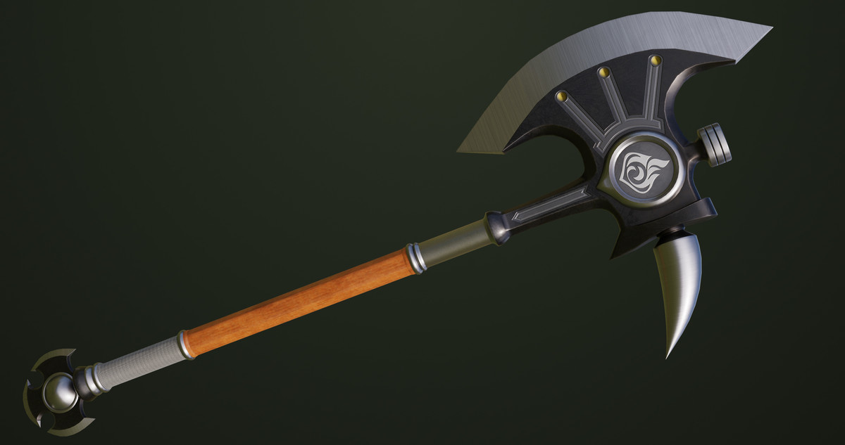 Battle Axe 11 URP HDRP Textures
