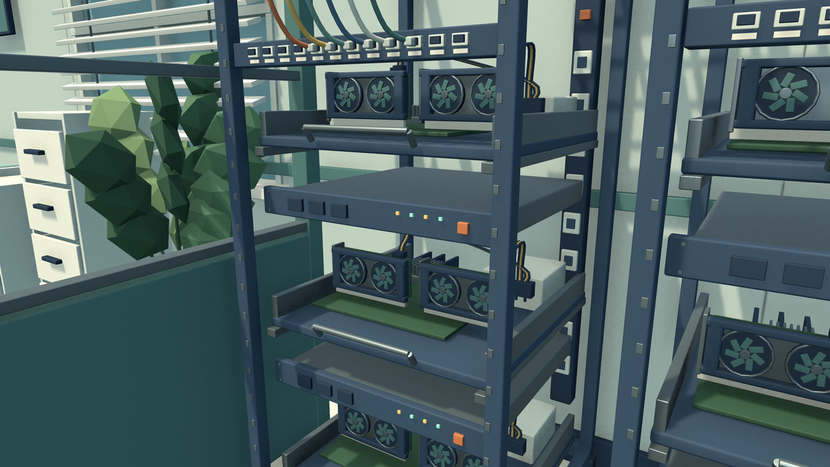 FrostOffice - Low Poly Office & Characters