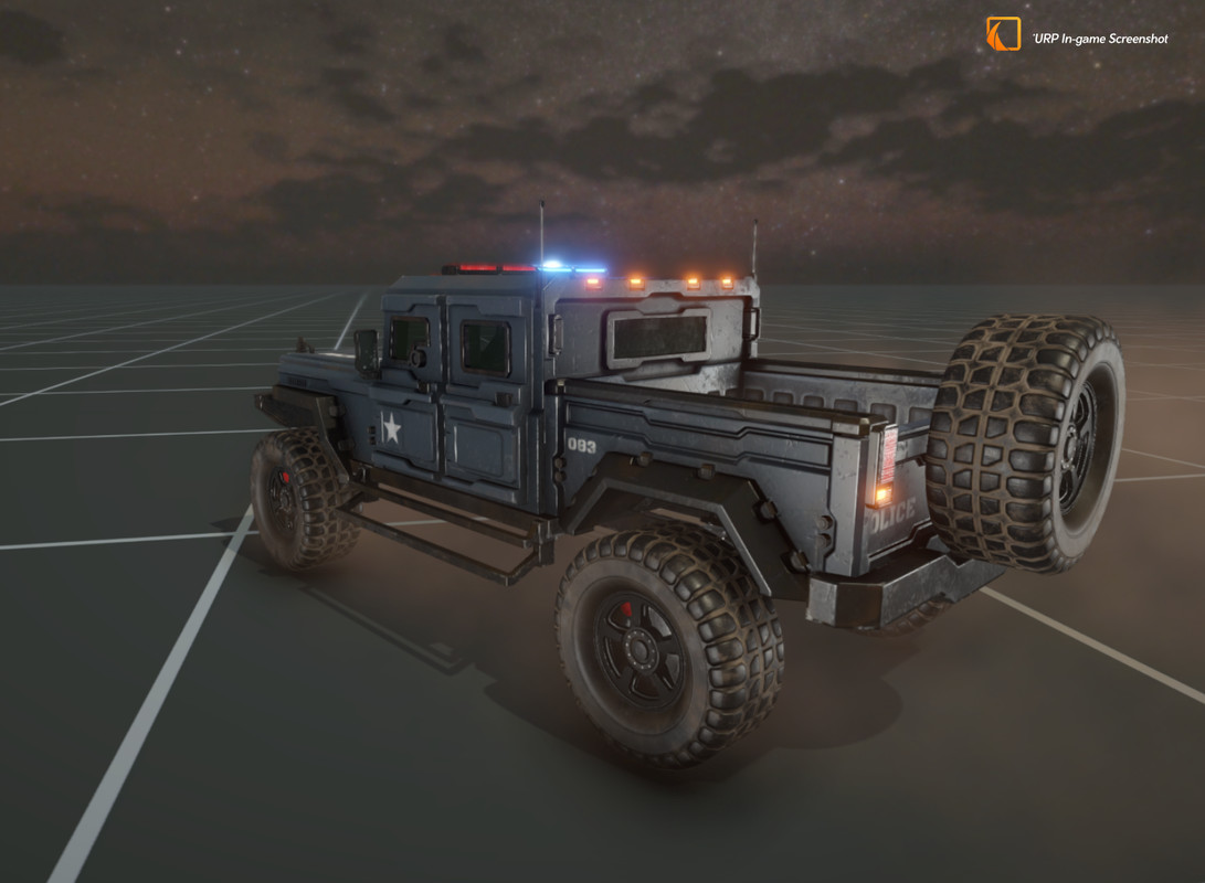 Armor Police Vehicle Physics (3 in 1 Bundle)