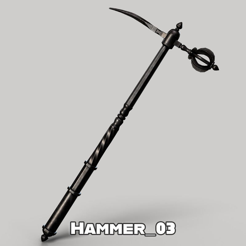 Ramihurdus' Medieval Weapons Pack