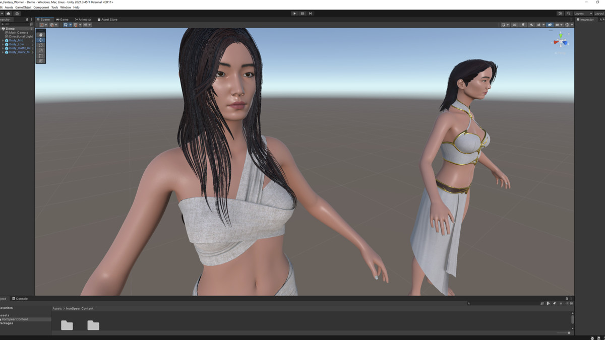Asian Fantasy Women Outfit_1