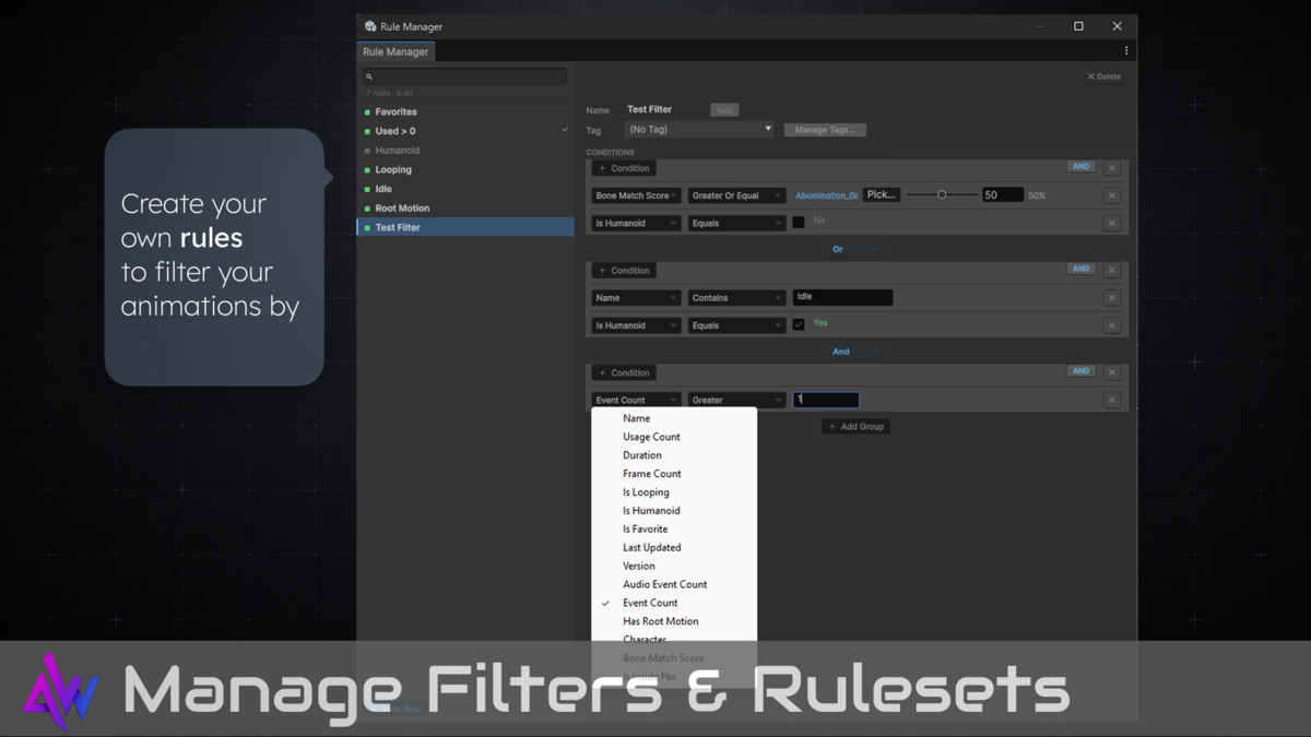 Animation Works – Edit, Organize & Preview Animations