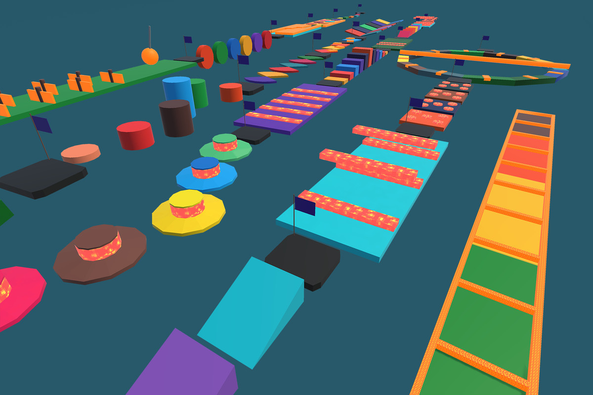 Obby Jump Parkour Level Pack