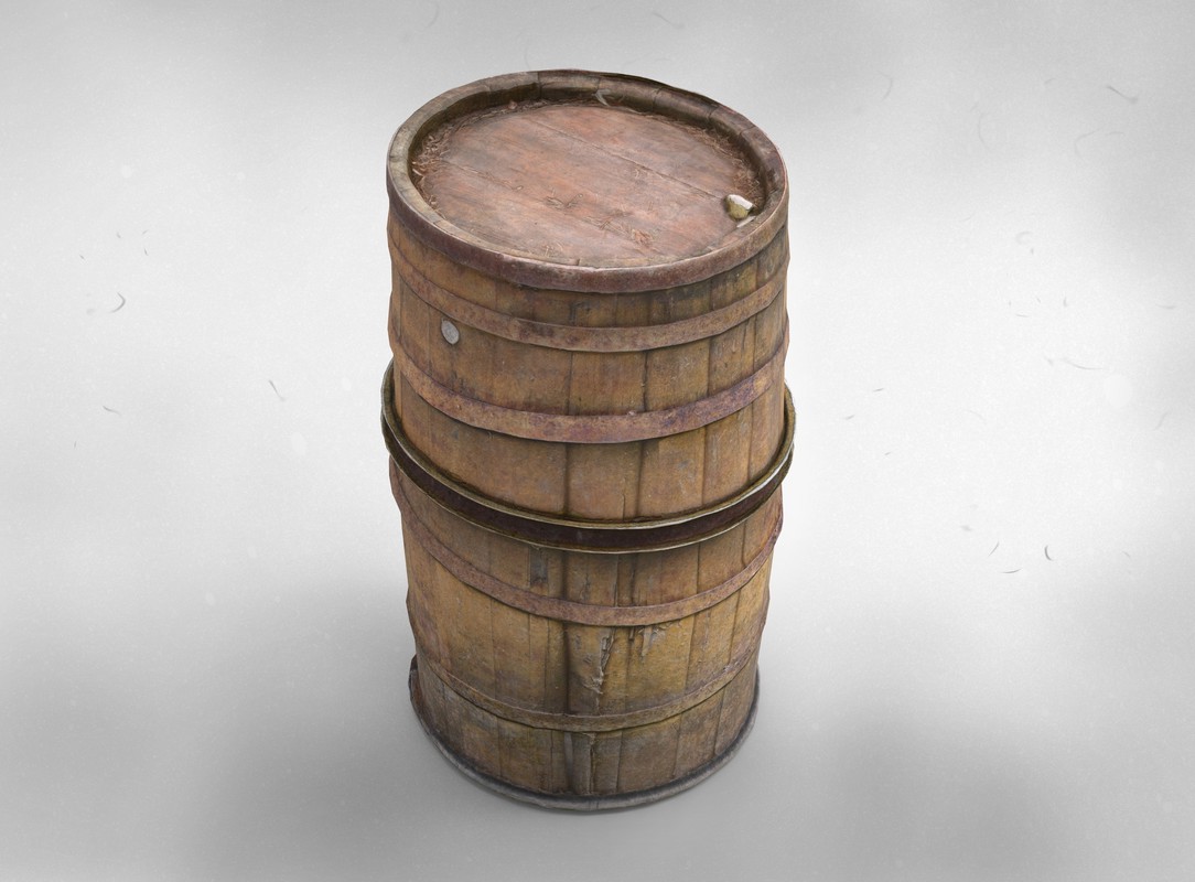 Barrels Drums Racks Volume one: photogrammetry custom LODs
