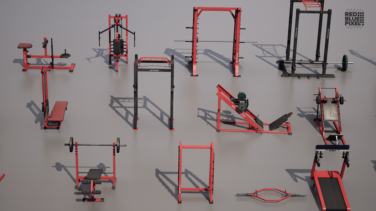 Modern Gym Equipment