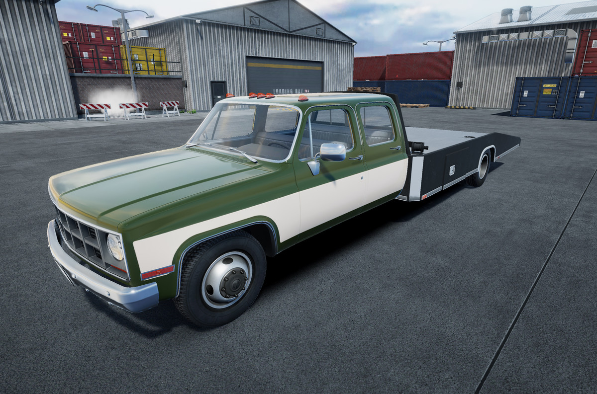 Crewcab ramp truck