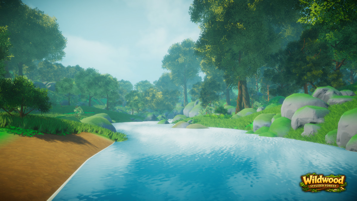 Wildwood: Stylized Forest (Stylized Nature, Stylized Forest, Nature, Biome)