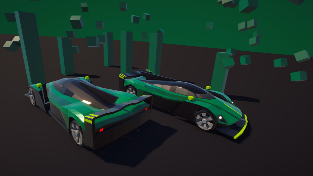 Low Poly Premium Hypercars – 10 Pack