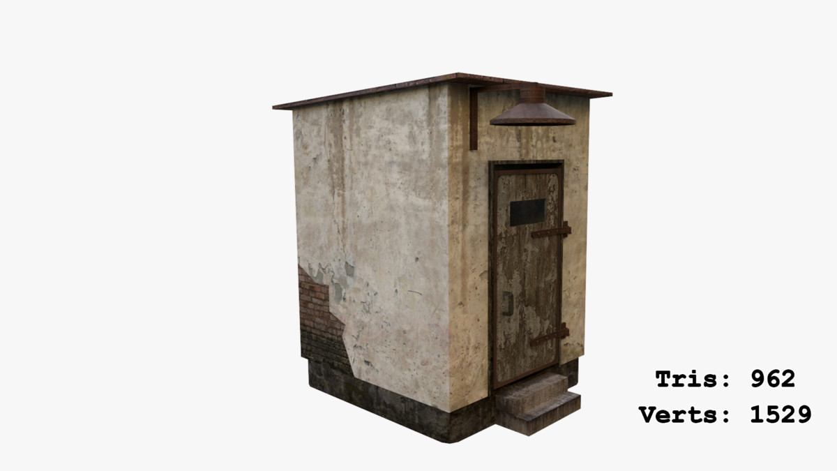 Abandoned Apocalyptic Buildings Mega Pack