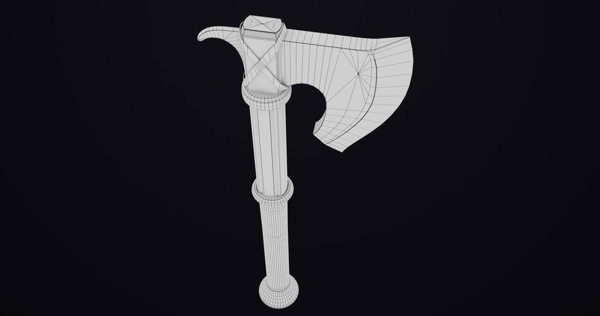 6 Battle Axes Collection 01 URP HDRP Textures