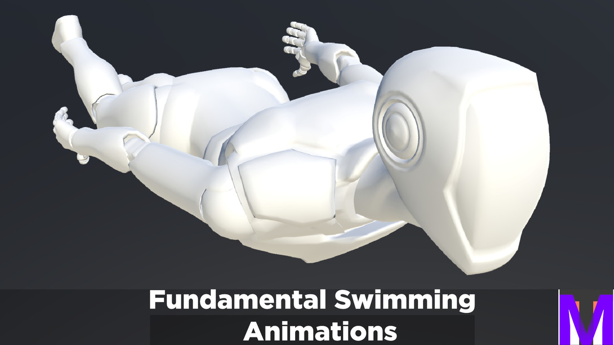 Fundamental Swimming animation set