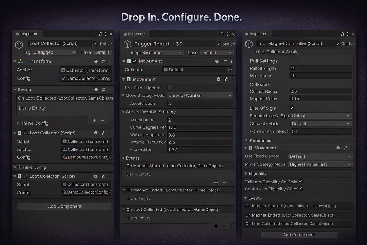 Loot Magnet System