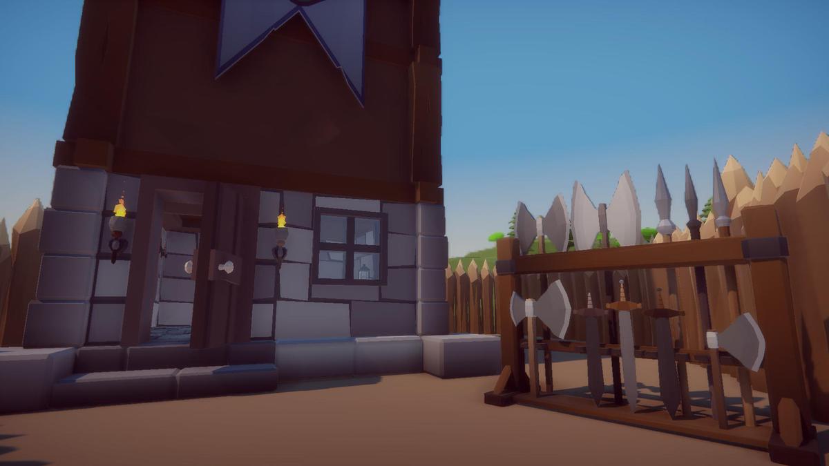 Low Poly Modular Medieval Village - Mini World Studio