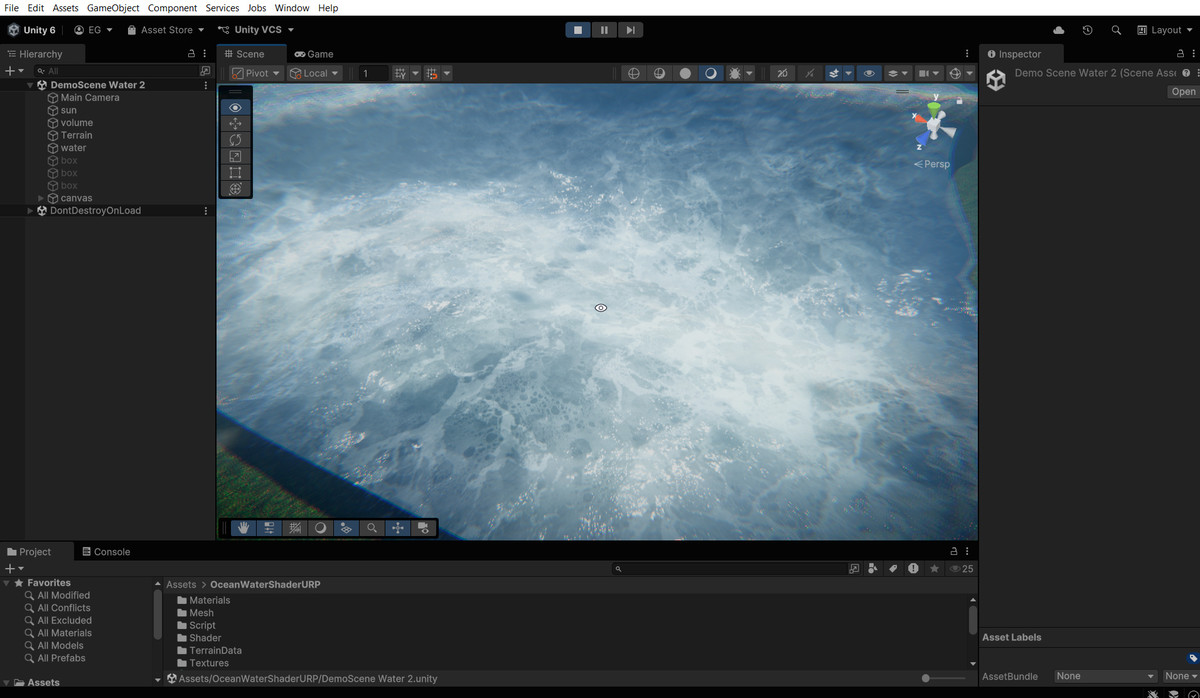 Sea / Water / Ocean shader - 3 (URP)