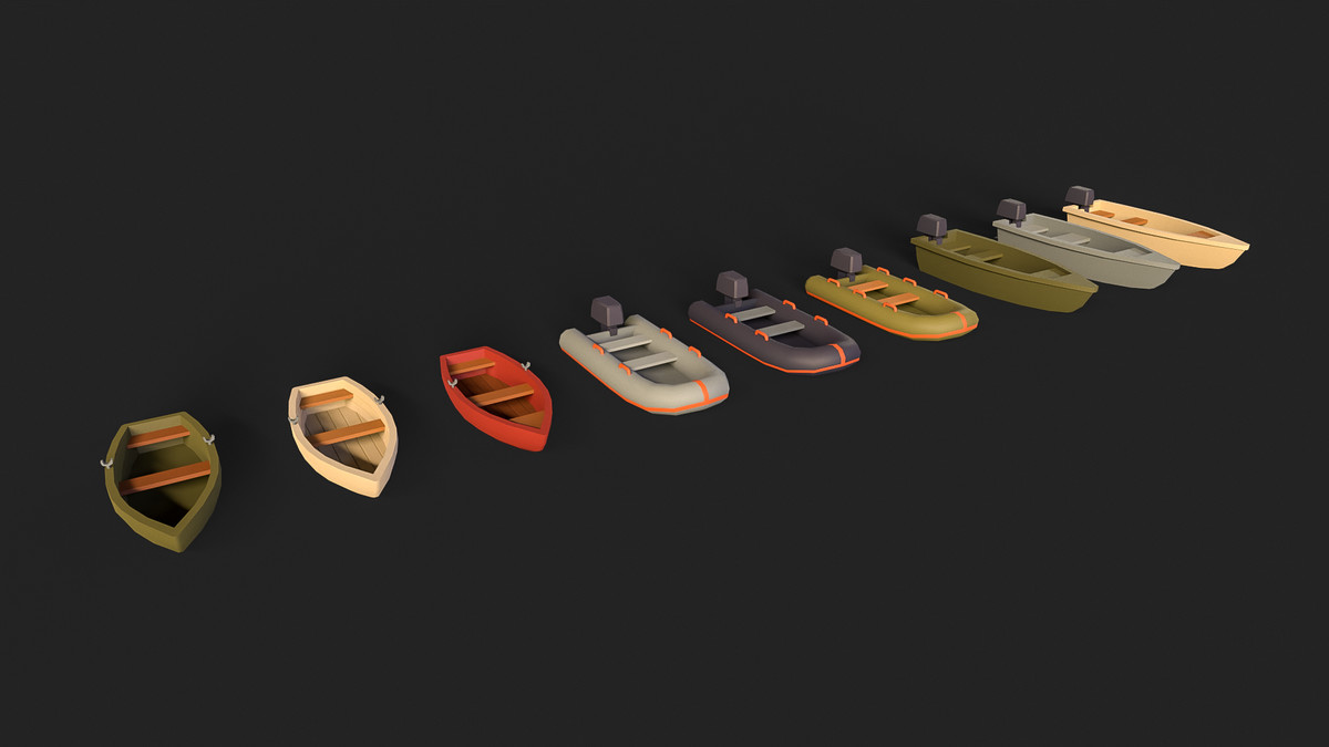 Stylized Watercraft_Pack 2