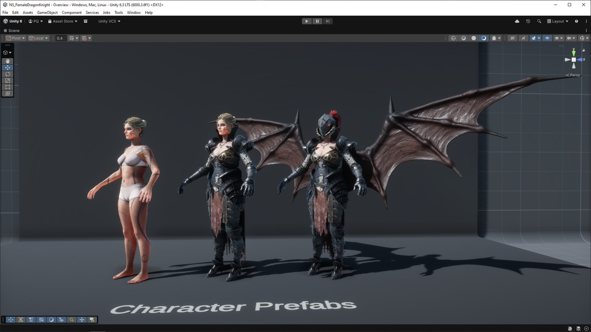 N5: Vyara | Female Dragon Knight