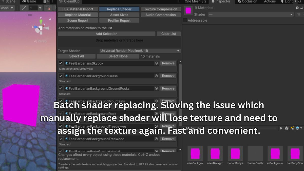 CLEAN IT UP - Workflow & Optimization Tools