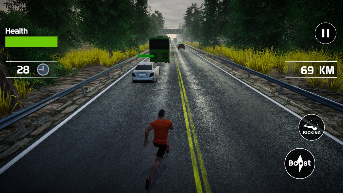 Traffic Racing : 3D Runner