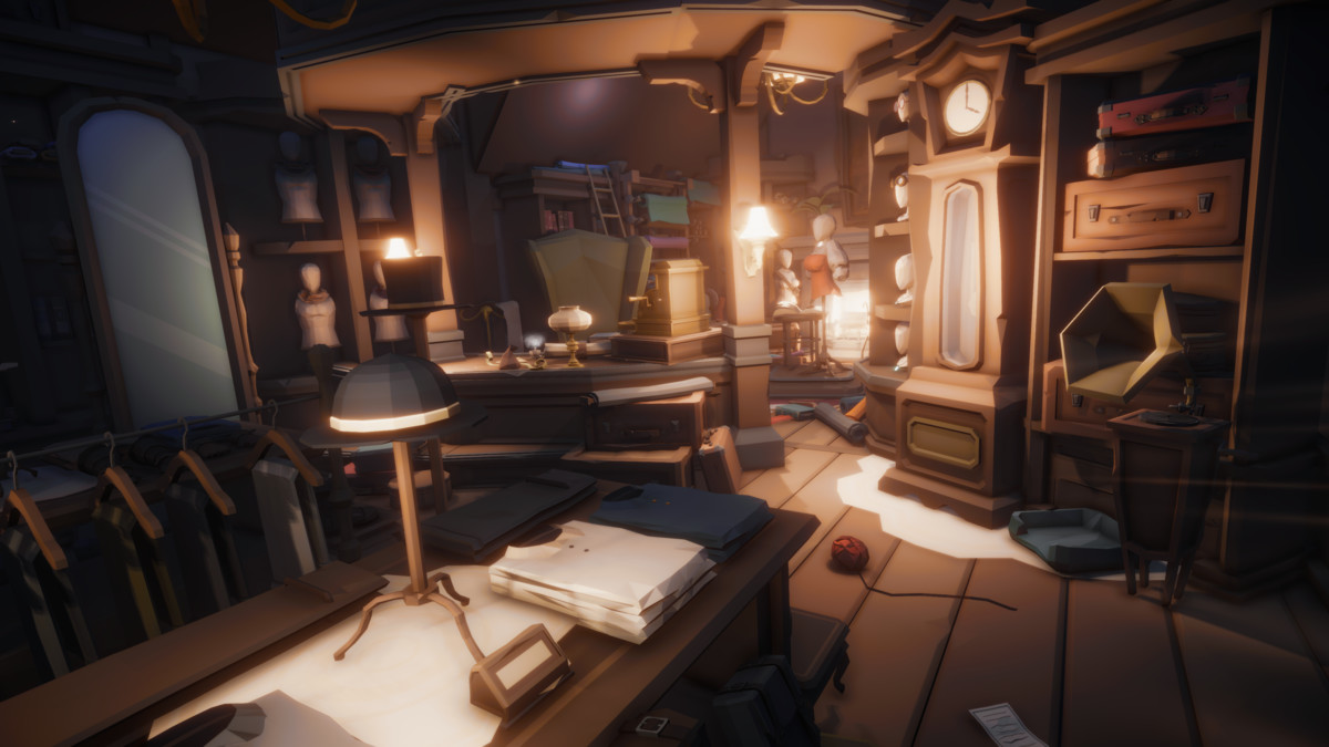 STYLIZED Fantasy Clothing Shop - Low Poly 3D Art