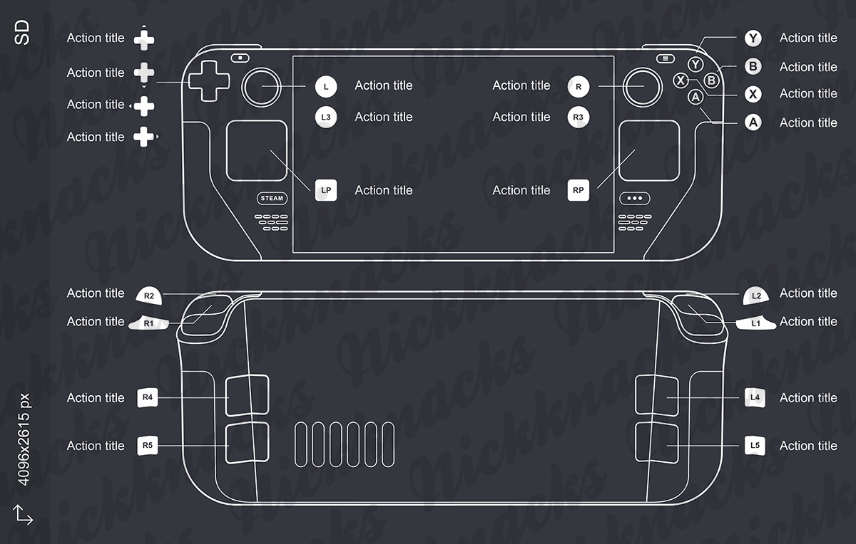Controller Overlays & Button Kits (3 styles) x9 controllers +keyboard/mouse