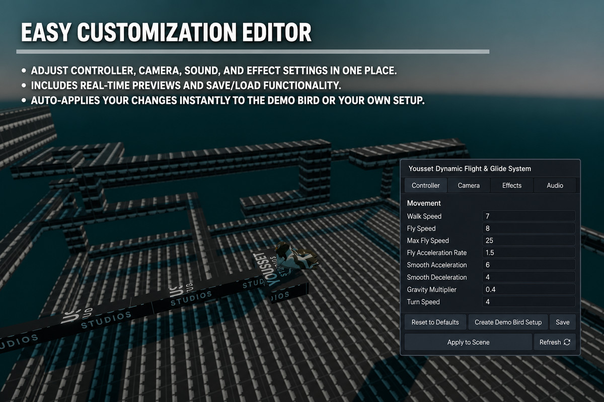 Dynamic Flight & Glide System V4.1