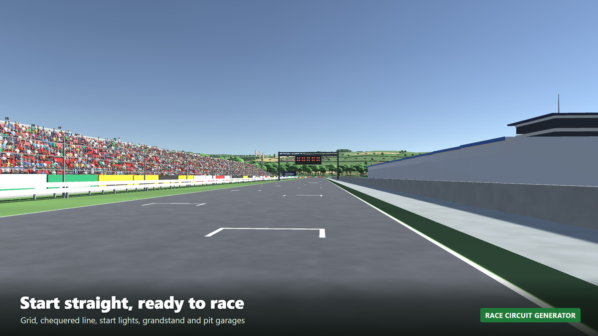 Race Circuit Generator – Procedural Tracks