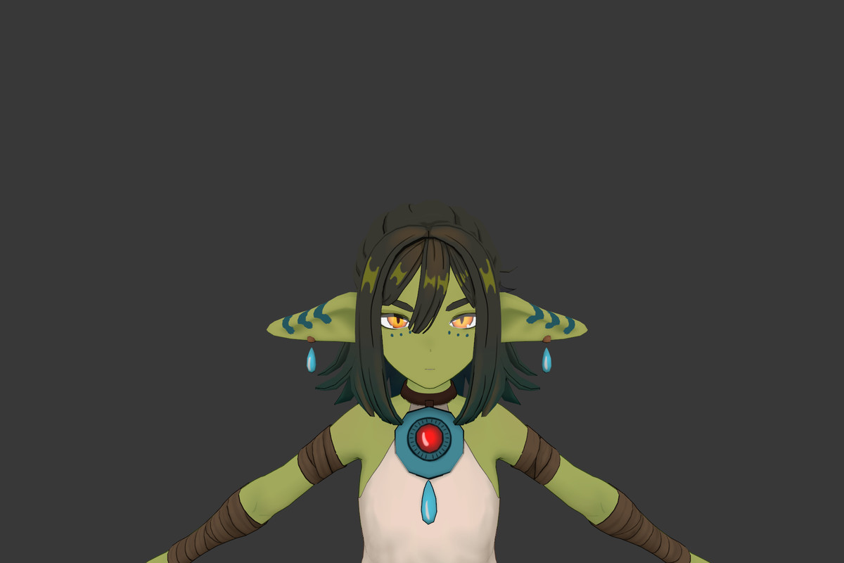 Mobi Anime Goblin Girl