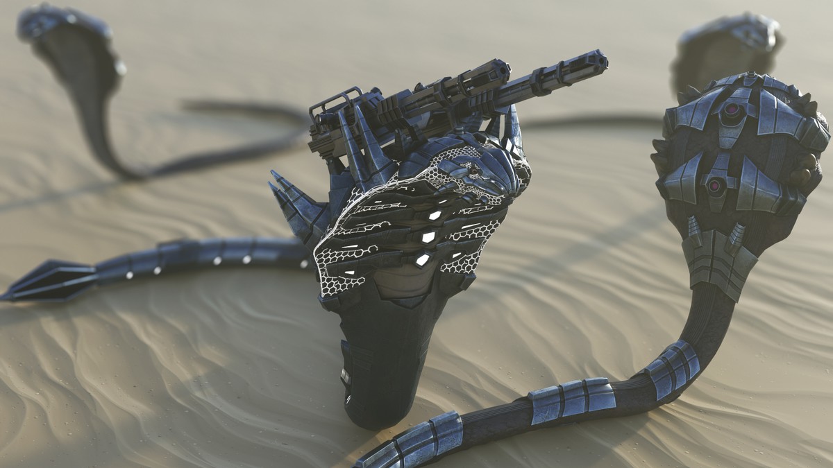 Sci-Fi Cobras and Aliens Collection