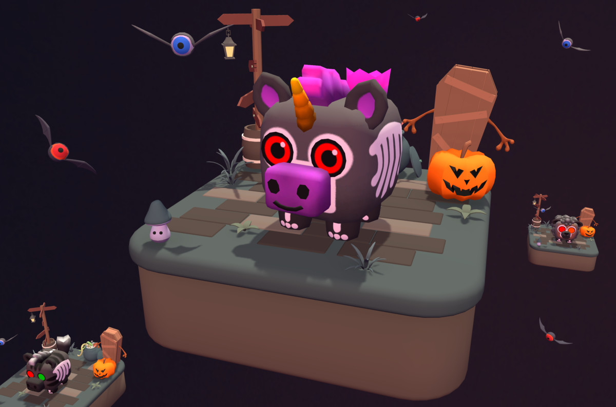 CuteMagic - Cube Animals Pack: Spooky Edition