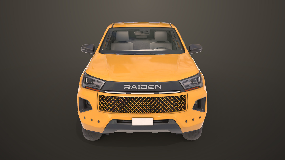 Pickup Truck 04 Brown URP HDRP Textures