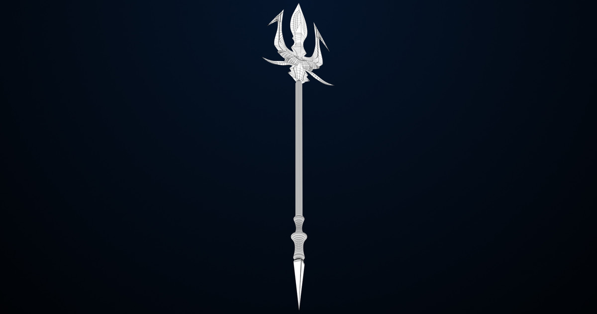 Fantasy Trident 4 URP HDRP Textures