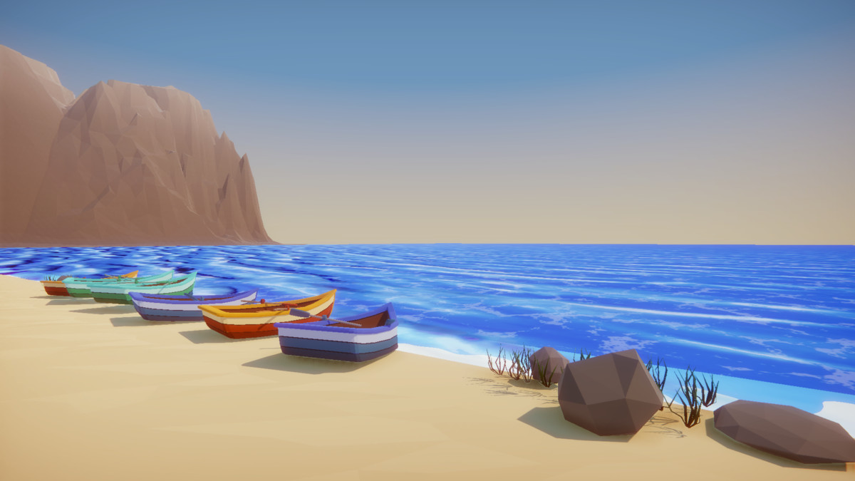 Low Poly Beach Pack - Mini World Studio