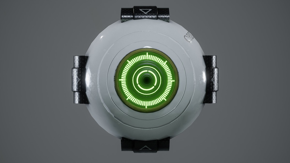 Futuristic Mechanical Eye – Sci-Fi Cybernetic Prop