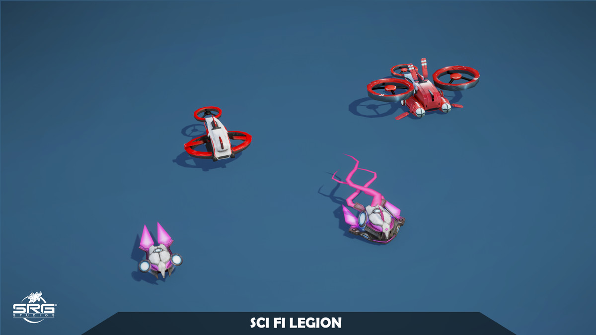 Ultra Legion - Sci Fi & Fantasy 3D Character Mega Pack
