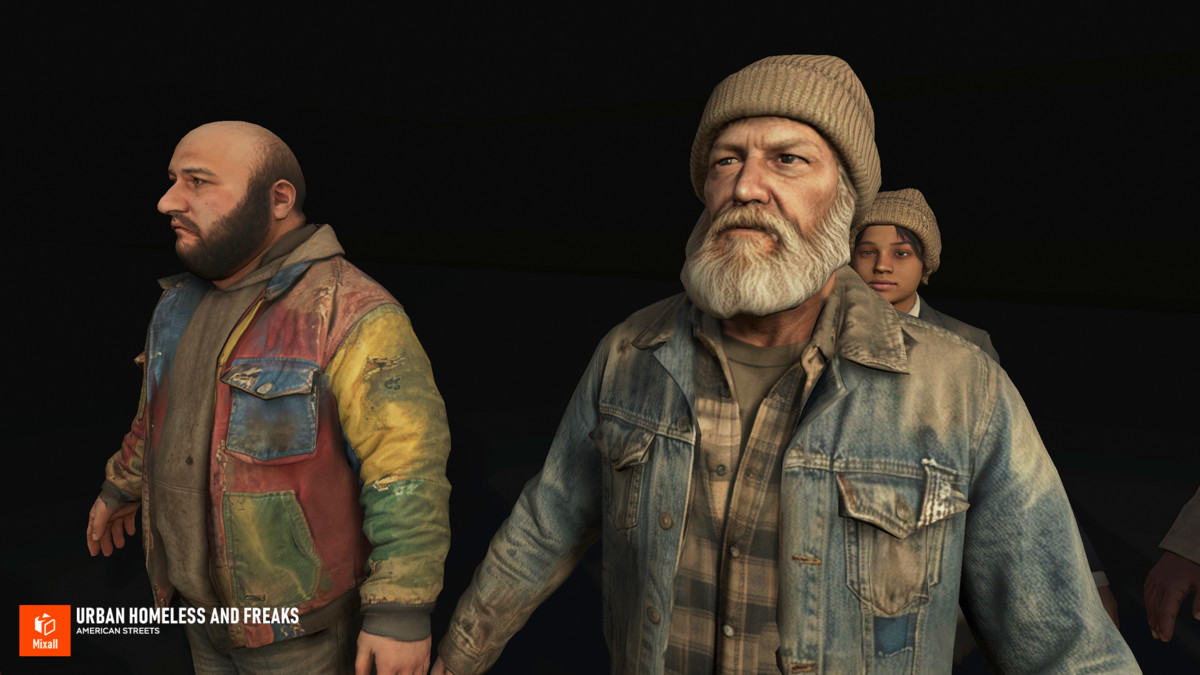Urban Homeless and Freaks - American Streets
