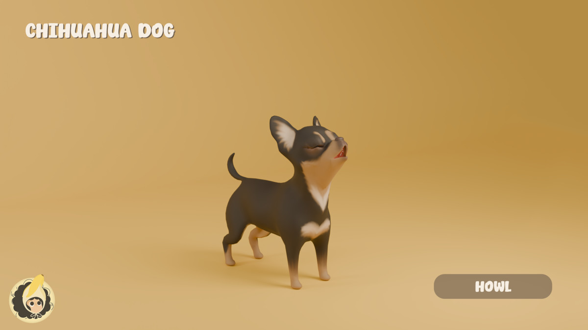 Animated Chihuahua Dog
