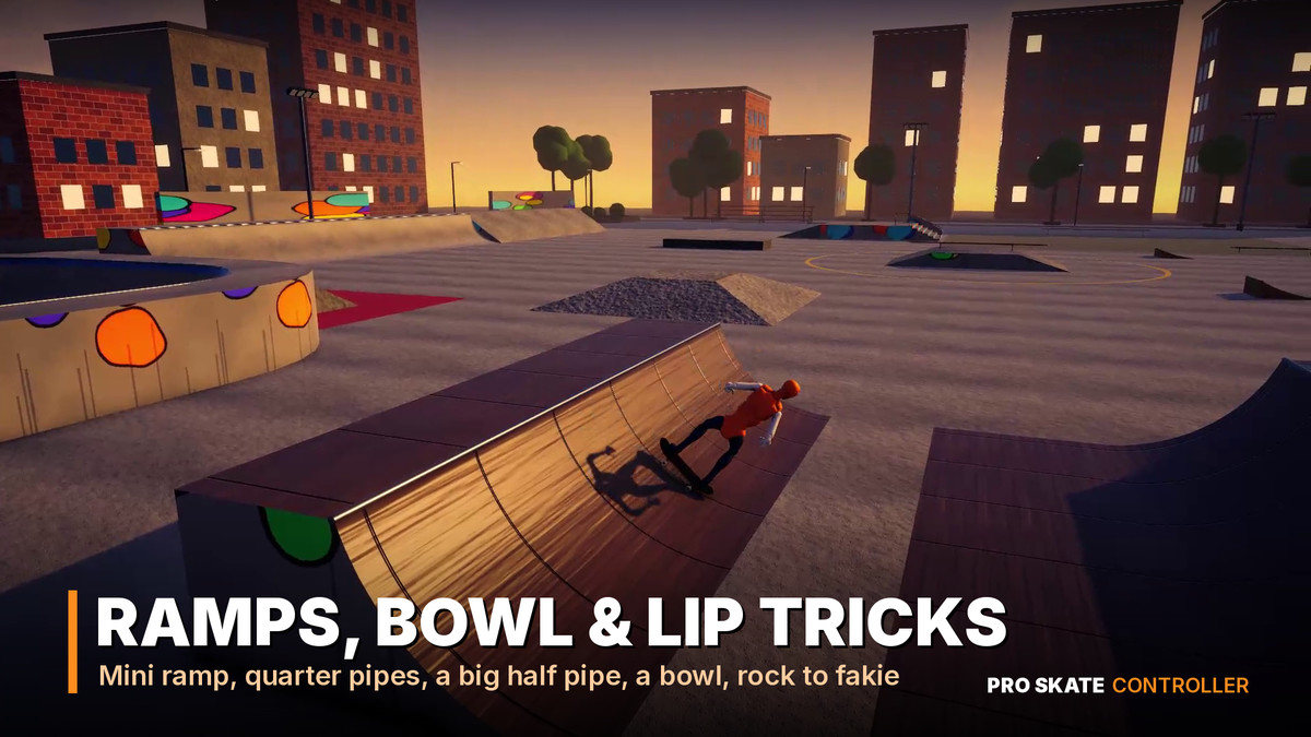 Pro Skate Controller: Physics Skateboarding Kit