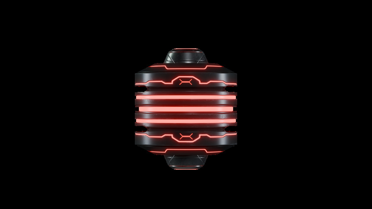 Sci-Fi Weapons - Neon SciFi Grenades with 5 Skins per Weapon